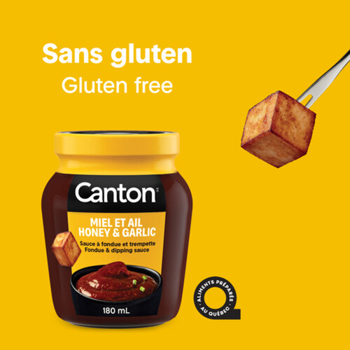 Canton Fondue & Dipping Sauce Honey & Garlic 180 ml