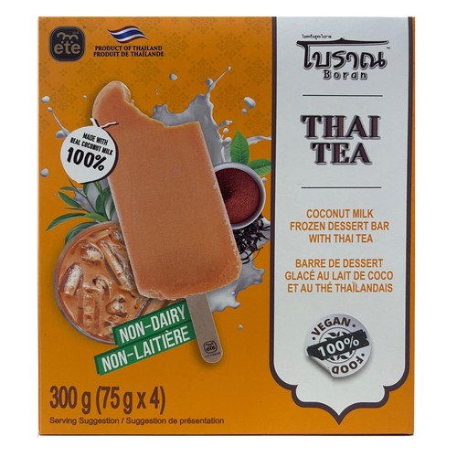 ETE Frozen Dessert Bar With Thai Tea 4 x 75 g