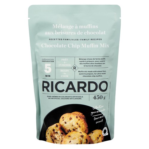 RICARDO Muffin Mix Chocolate Chip 450 g