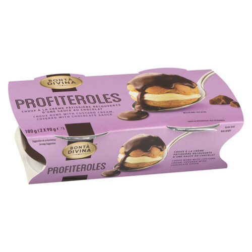 Bonta Divina Profiterols Pies/Pastries 180 g (frozen)