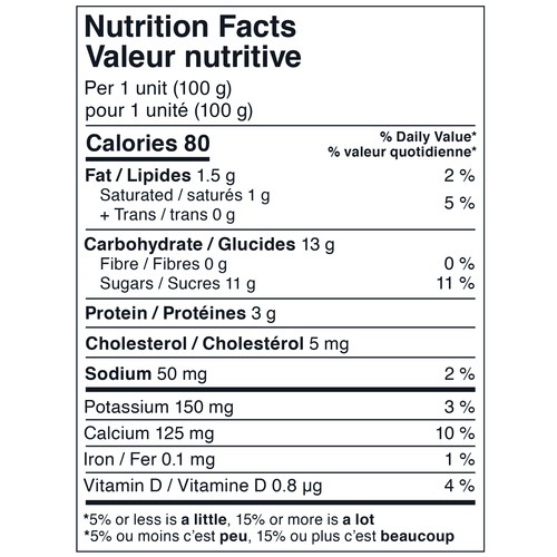 iÖGO 1% Yogurt Cups Creamy Tropical 16 x 100 g