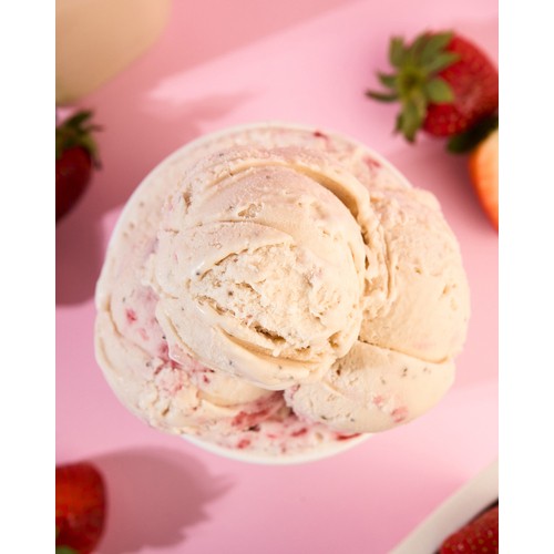 Four All Ice Cream Strawberry Cream 500 ml