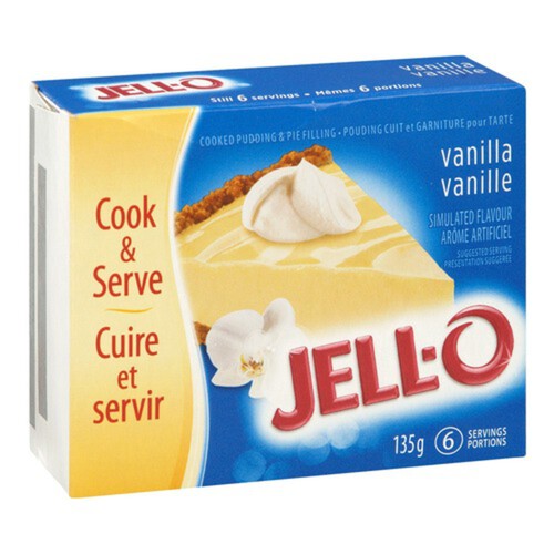 Jell-O Instant Pudding & Pie Filling Vanilla 135 g