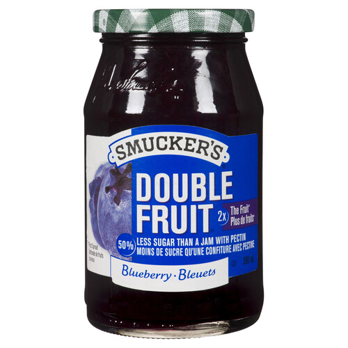 Smucker's Double Fruit Blueberry Jam 390 ml
