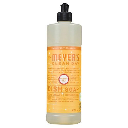 Mrs. Meyer's Clean Day Dish Soap Orange Clove 473 ml