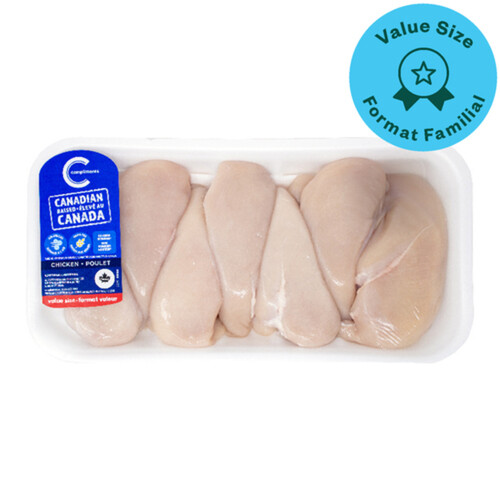 Compliments Chicken Breast Air Chilled Boneless Skinless Value Size