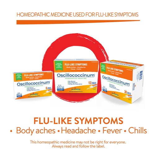 Boiron Oscillococcinum Homeopathic Medicine 12 Doses