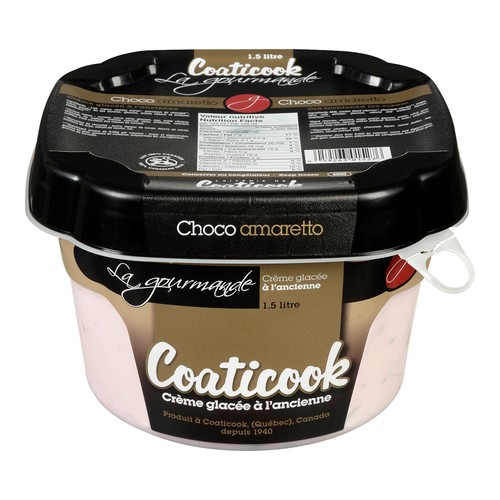 Coaticook Ice Cream Chocolate Amaretto 1.5 L