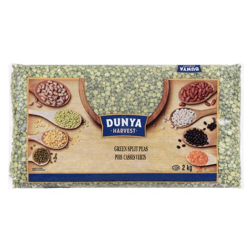 Dunya Harvest Split Peas Green 2 kg