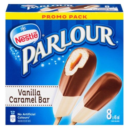 Parlour Frozen Dessert Bar Vanilla Caramel 8 x 45 ml