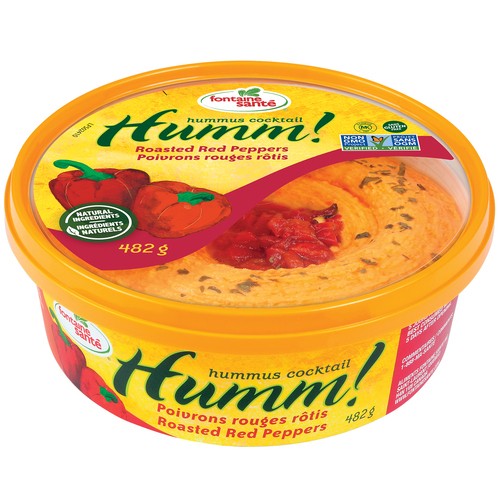 Fontane Santé Humm! Hummus Roasted Red Pepper 482 g