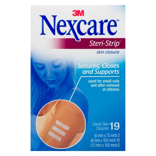 3M Nexcare Steri Strips Skin Closure 19 Strips