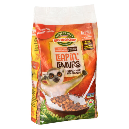 Nature's Path Leapin Lemurs Eco Cereal 650 g