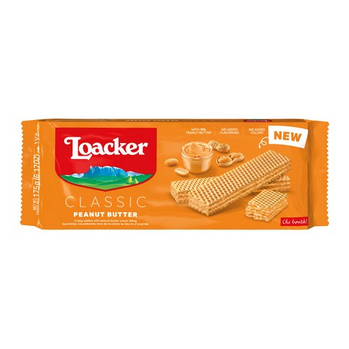 Loacker Wafers Peanut Butter 175 g