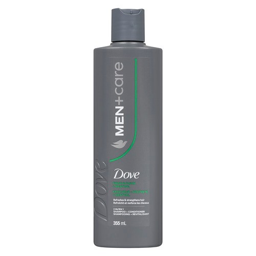 Dove Men+Care 2 in 1 Shampoo + Conditioner Fresh & Clean + Menthol 355 ml