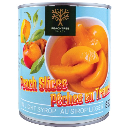 Peach Tree Valley Peaches Slices In Light Syrup 850 ml
