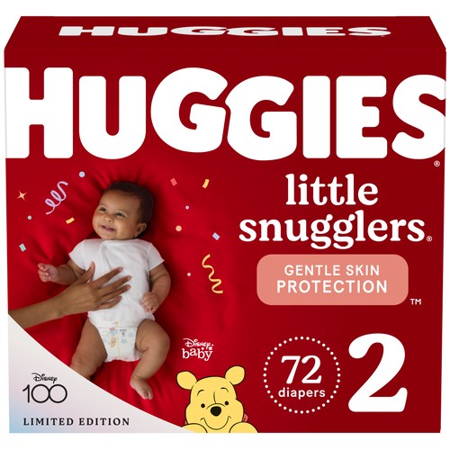 Huggies Little Snugglers Diapers Size 2 72 Count