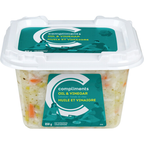 Compliments Coleslaw Salad Oil & Vinegar 850 g