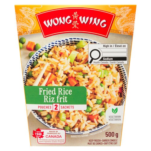 Wong Wing Frozen Fried Rice 500 g