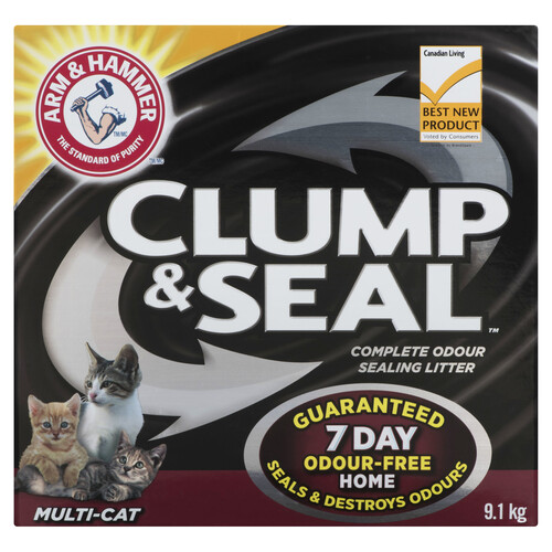 Arm & Hammer Cat Litter Multi-Cat Clump & Seal 9.1 kg