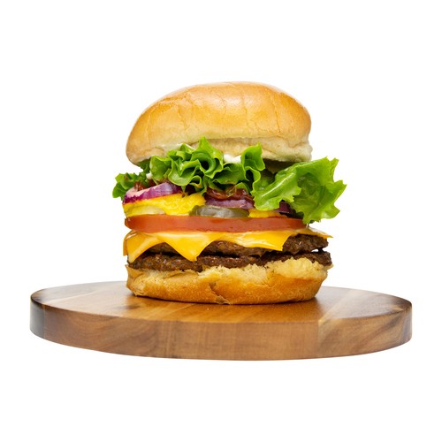 Schneiders Fully Cooked Frozen 3oz Beef Burger 54 PK