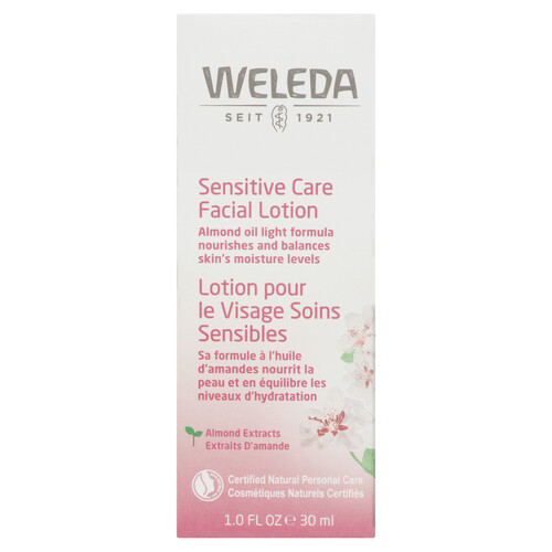 Weleda Sensitive Care Almond Oil Facial Lotion 30 mL