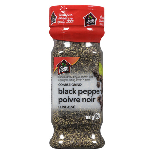 Club House Pepper Black Coarse 100 g