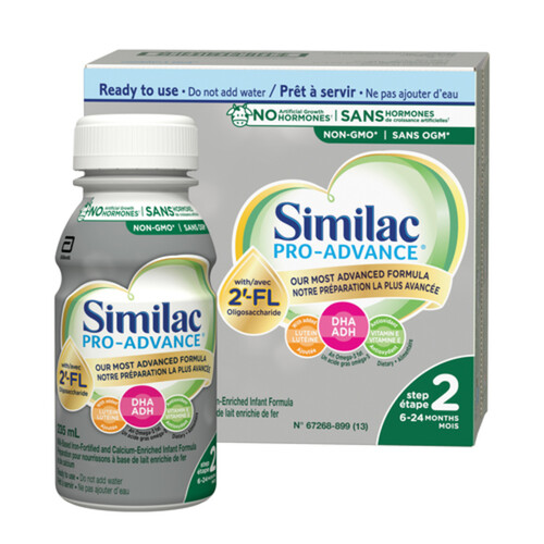 Similac Pro Advance Baby Formula Step 2 Ready To Use 16 x 235 ml