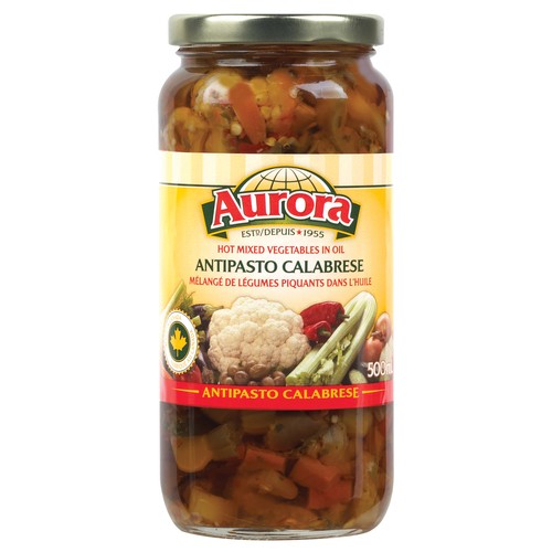 Aurora Hot Mix Antipasto Calabrese 500 ml