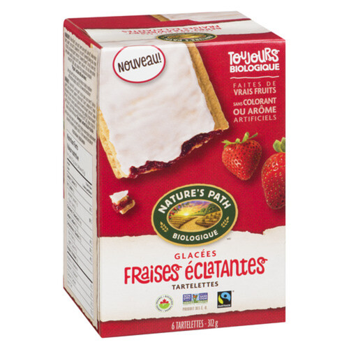 Nature's Path Organic Toaster Pastries Berry Strawberry 312 g