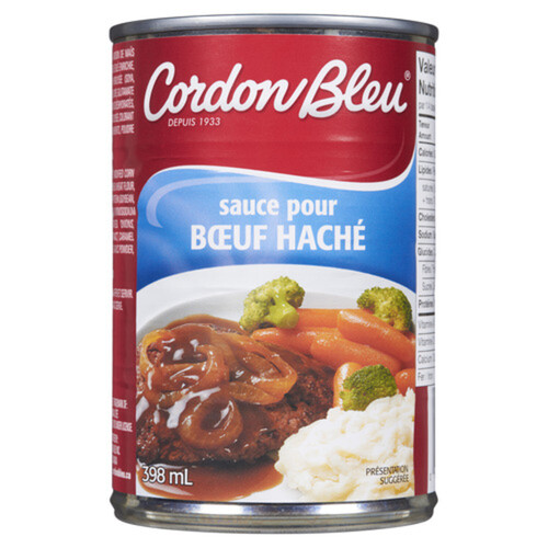Cordon Bleu for ground beef Sauce 398 ml