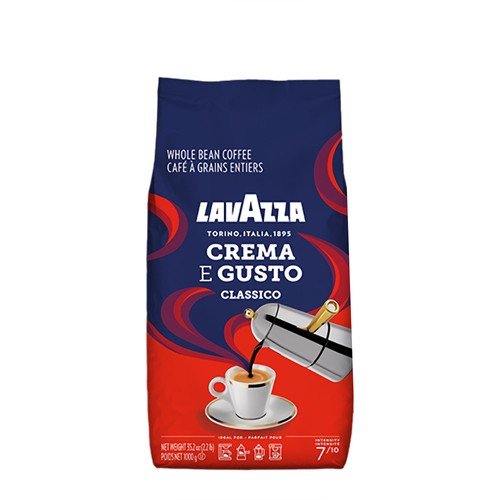 Lavazza Whole Bean Coffee Crema E Gusto 1 kg