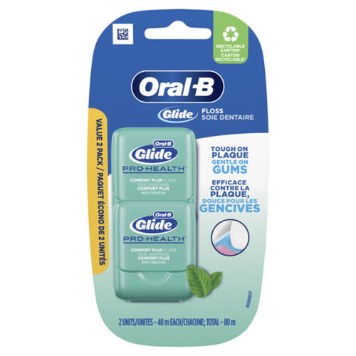 Oral-B Glide Floss Pro-Health Comfort Plus 40m 2 EA