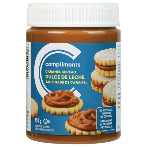 Compliments Spread Caramel Dulche Leche 450 g