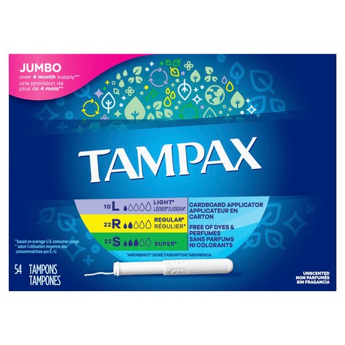Tampax Tampons Multipax 54 EA