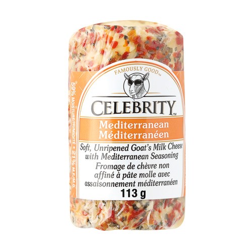 Celebrity Goat Cheese Mediterranean 113 g
