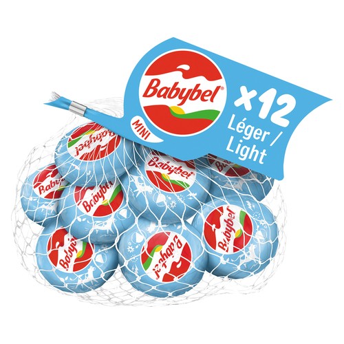 Mini Babybel Lactose-Free Light Cheese Snack 12 x 20 g