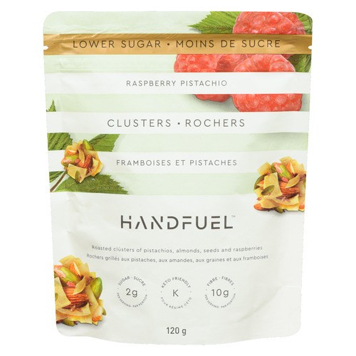 Handfuel Raspberry Pistachio Cluster 120 g