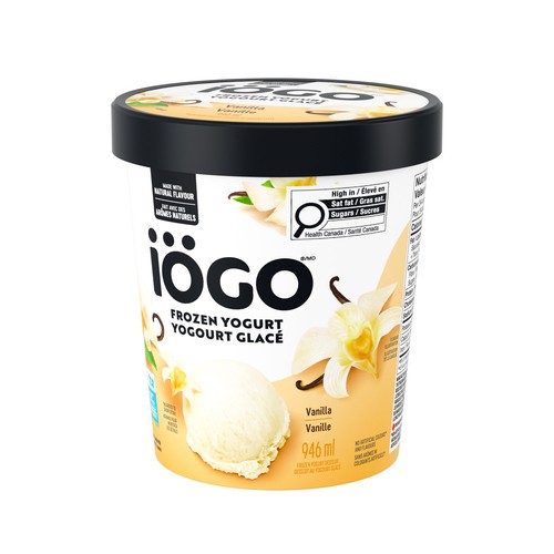 IOGO Frozen Yogurt Tub Vanilla 946 ml