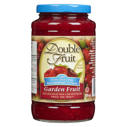 Double Fruit Jam Light Garden Fruit 500 ml