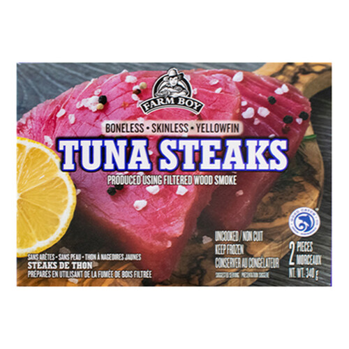 Farm Boy Frozen Tuna Steaks 340 g