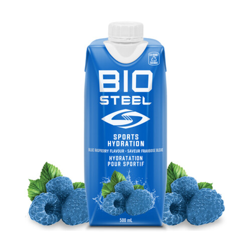 BioSteel Sports Drinks Ready To Drink Blue Raspberry 500 ml