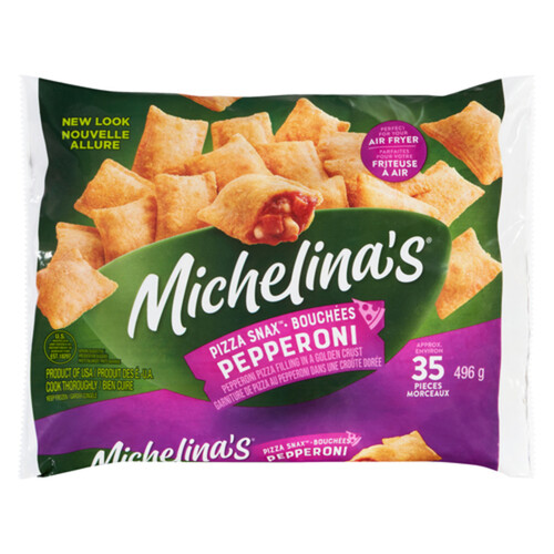 Michelina's Frozen Dinner Pizza Snax Pepperoni 496 g