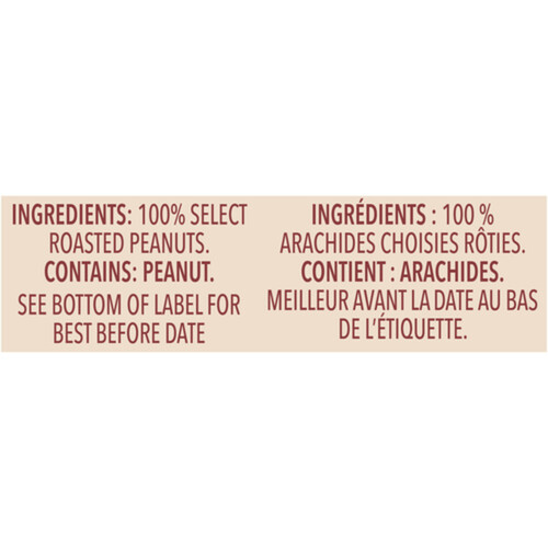 Kraft Only Peanuts All Natural Peanut Butter Crunchy 750 g - Voilà Online  Groceries & Offers