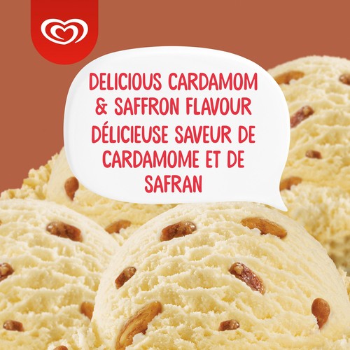 Walls Ice Cream Malai Kulfi With Cardamom Saffron & Almonds 1.41 L