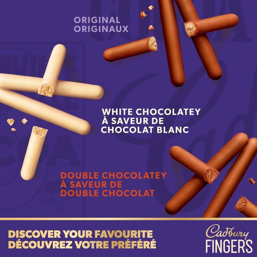 Cadbury Fingers Cookie White Chocolatey 114 g