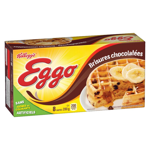 Kellogg's Eggo Frozen Waffles Chocolate Chip 280 g