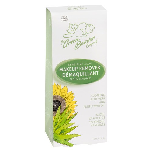 The Green Beaver Company Makeup Remover Aloe Vera & Sunflower Oil 120 ml