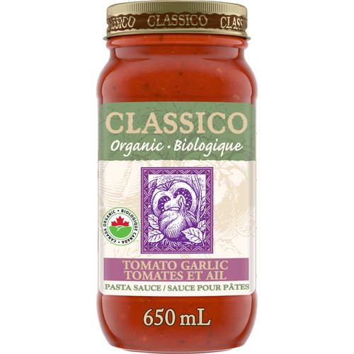 Classico Pasta Sauce Tomato Garlic 650 mL
