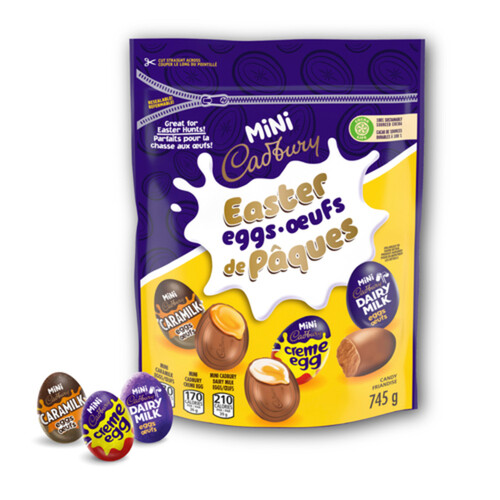 Cadbury Mini Eggs Individually Wrapped Easter Chocolatey Candy Assorted 745 g